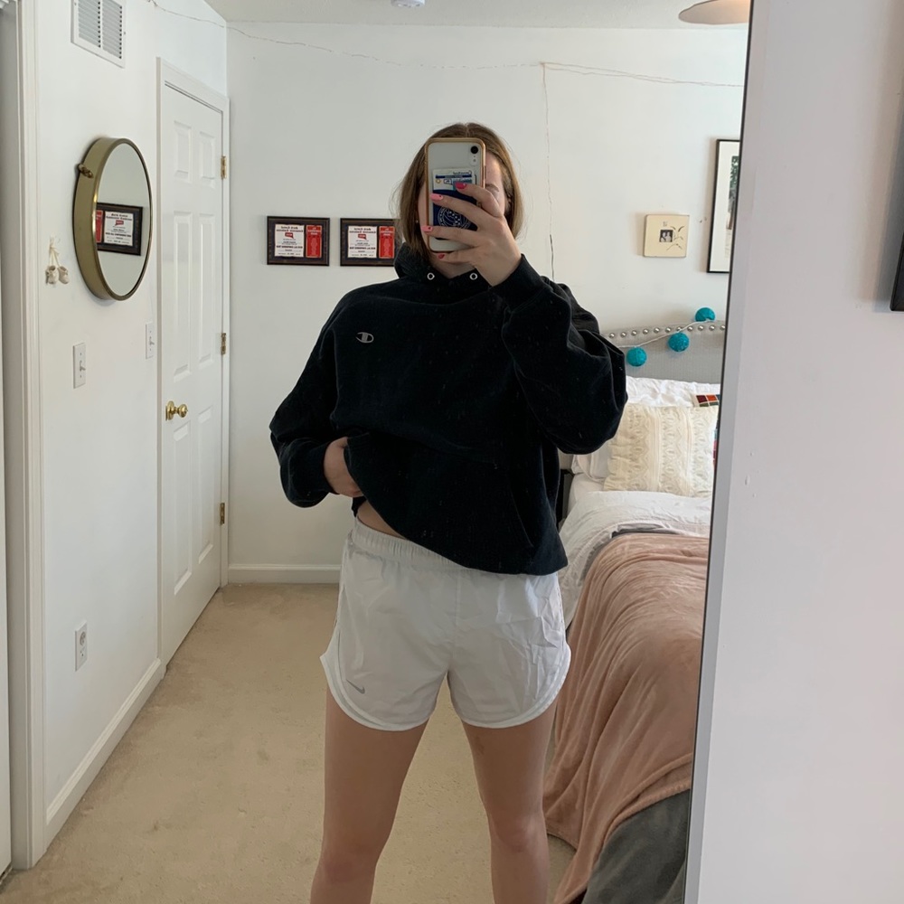 Nike tempo shorts white